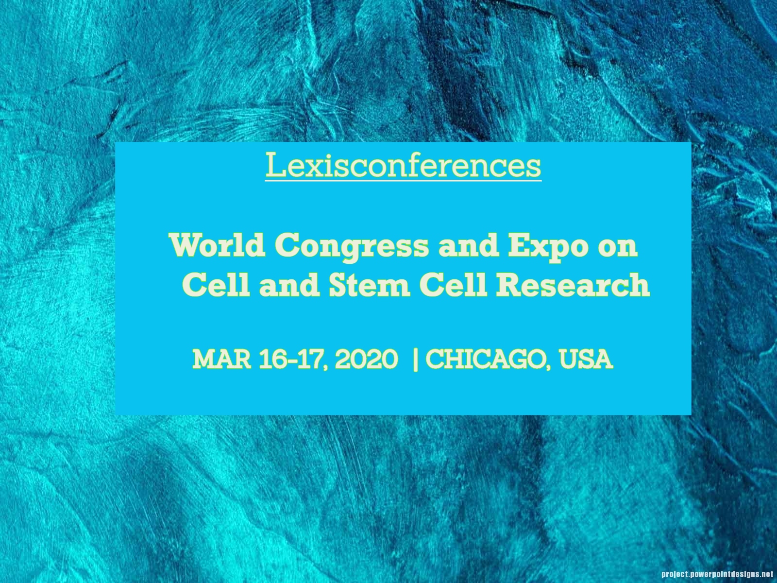 World Congress and Expo on Cell and Stem Cell Research